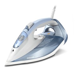 Philips Azur 7000 Series DST7011 Steam Iron 2600W - Powerful, Stylish, and Efficient Blue Grey Design